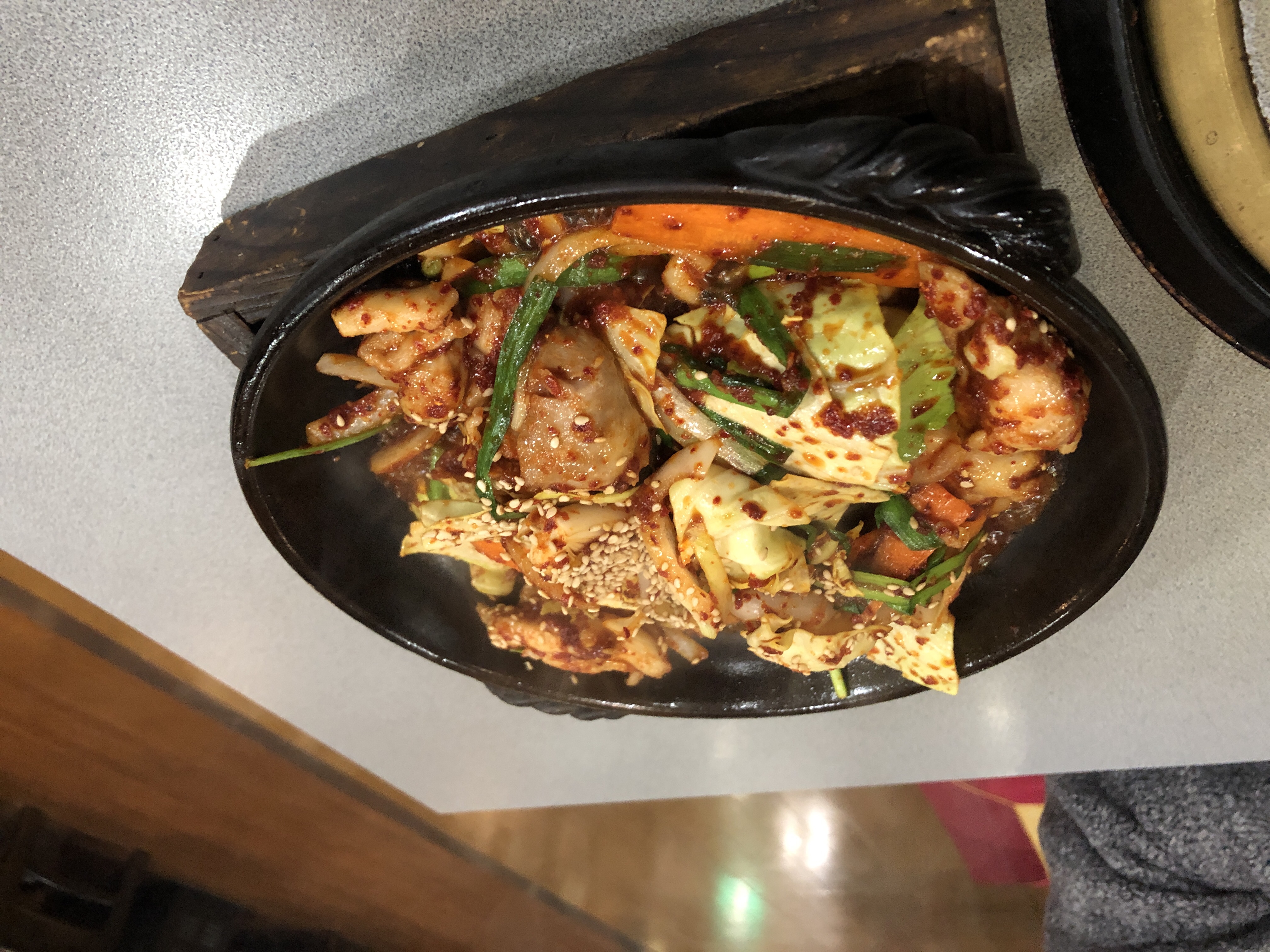 今日の晩御飯 韓国村さん