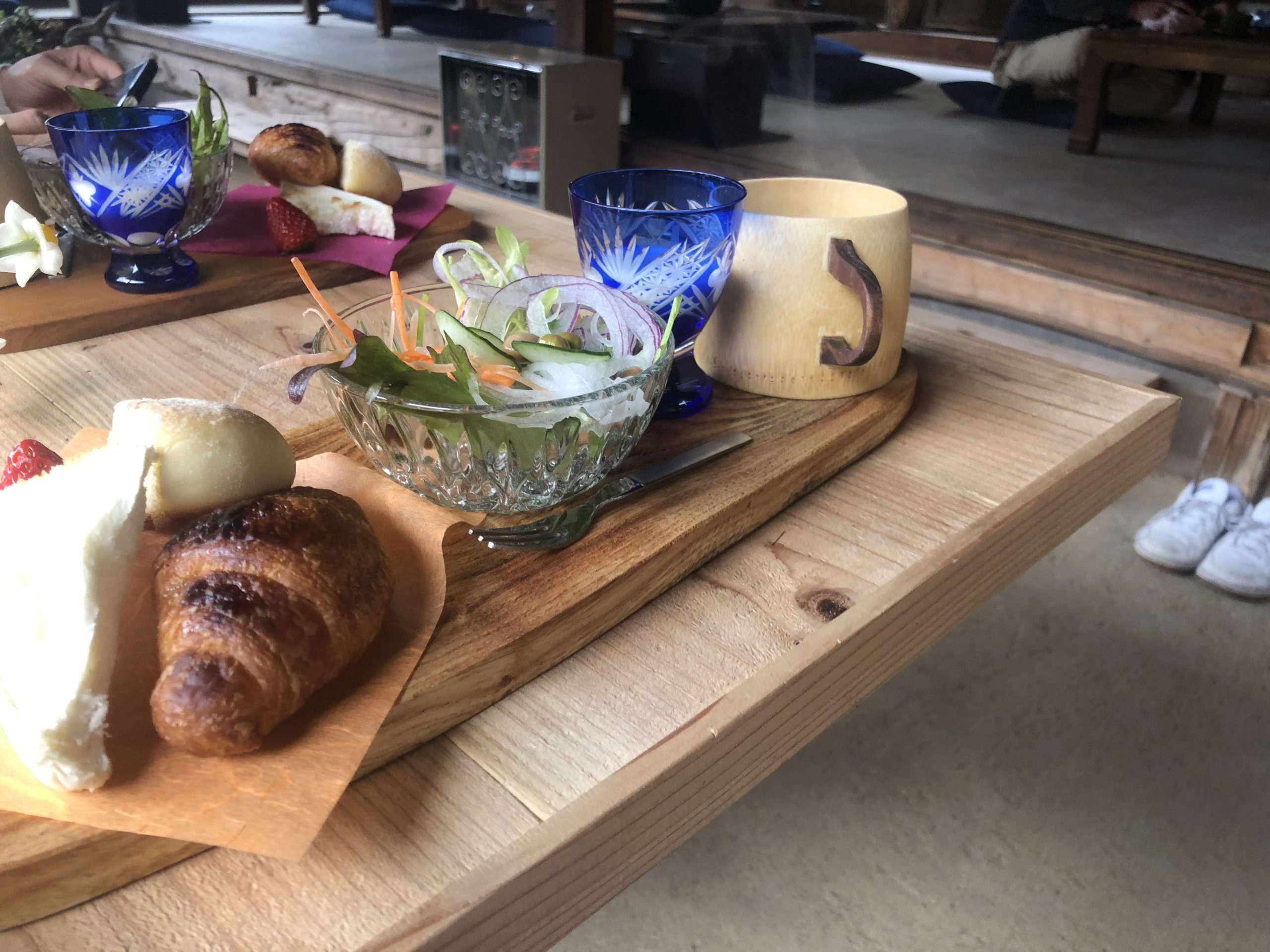 プレオープンした 新城市 古民家カフェたてば さんへ！