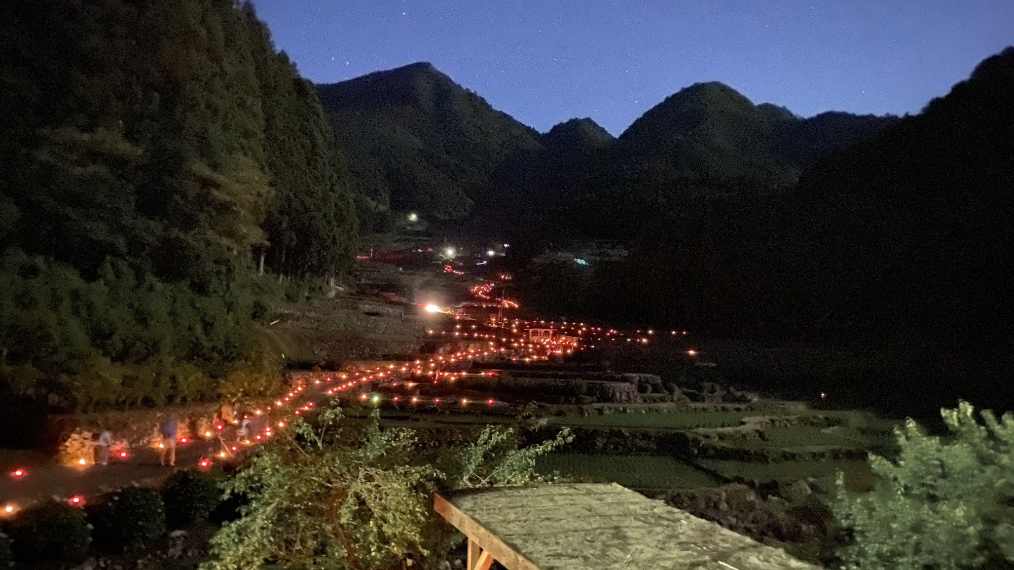 新城市の千枚田　イベント参加